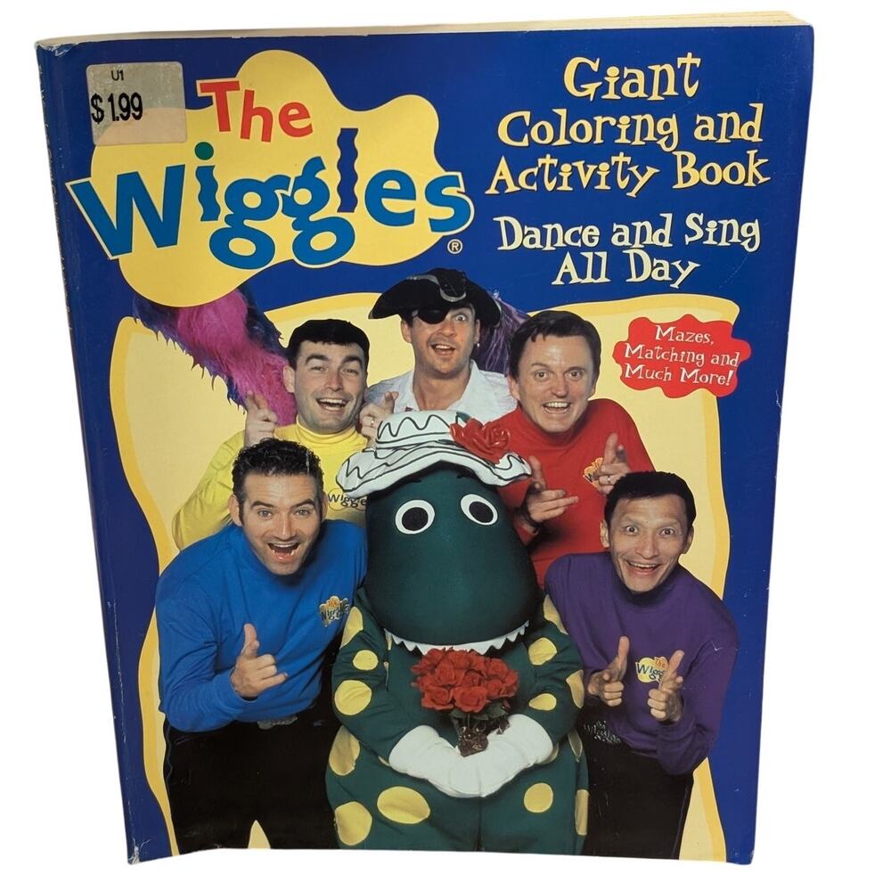 2004 The Wiggles Coloring Book